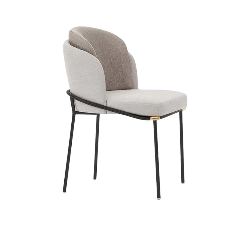 Fabric-Back Dining Home Leisure Chair