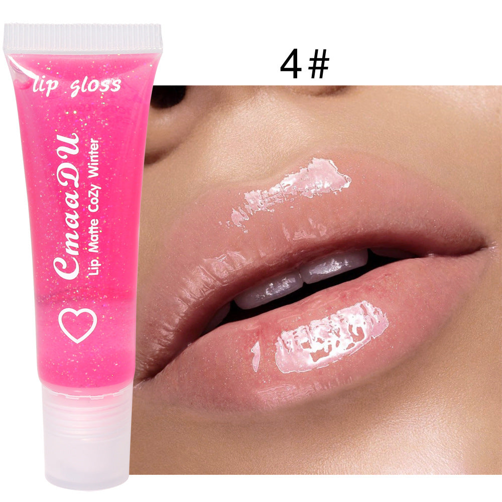 6 Colors Pure Transparent Moisturizing Lip Glaze