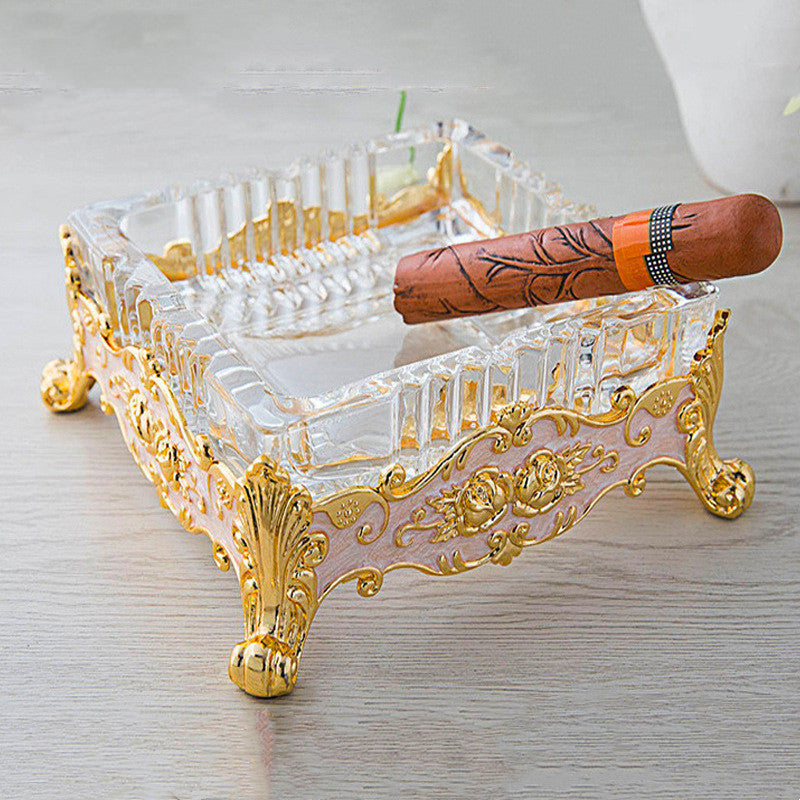 Retro Affordable Luxury Glass Ashtray