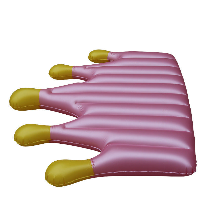 Water Inflatable Bed Crown Floating