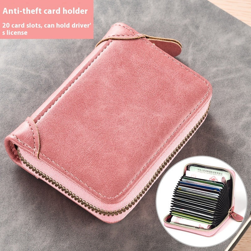 Men's Anti-Demagnetization And Anti-Theft ID Card Bag