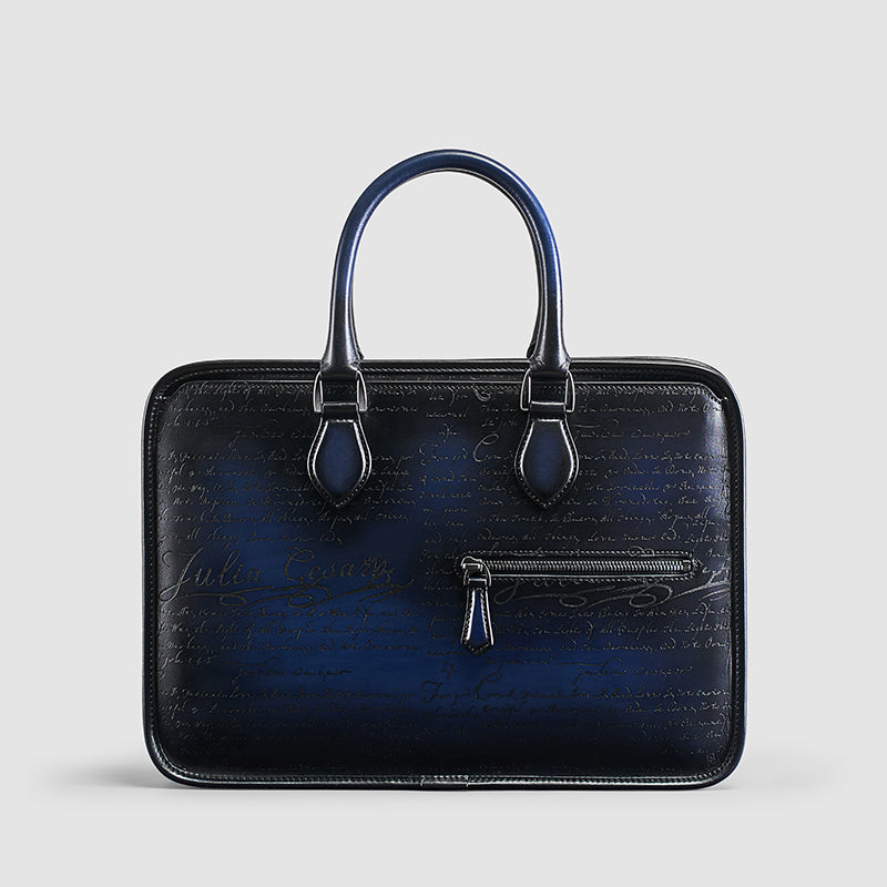 Hand-Rubbed Vintage Business Bag