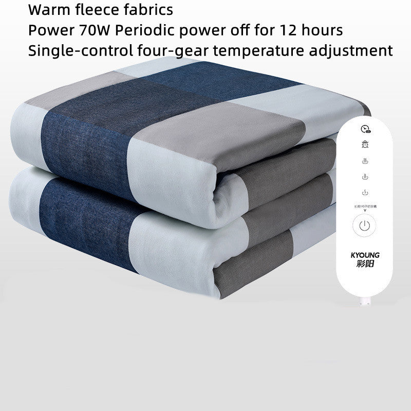 Mites Control Heating Pad Dormitory Single Electric Mattress Dual Electric Blanket
