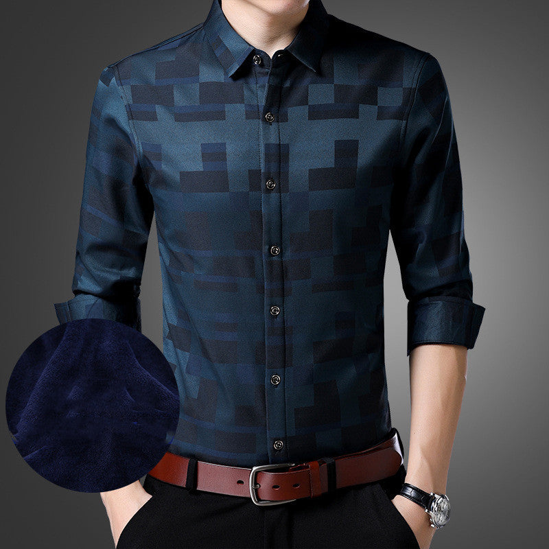 Winter Plus Velvet Shirt