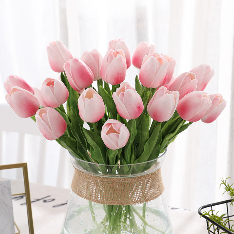 PU Mini Tulip Simulation Flower