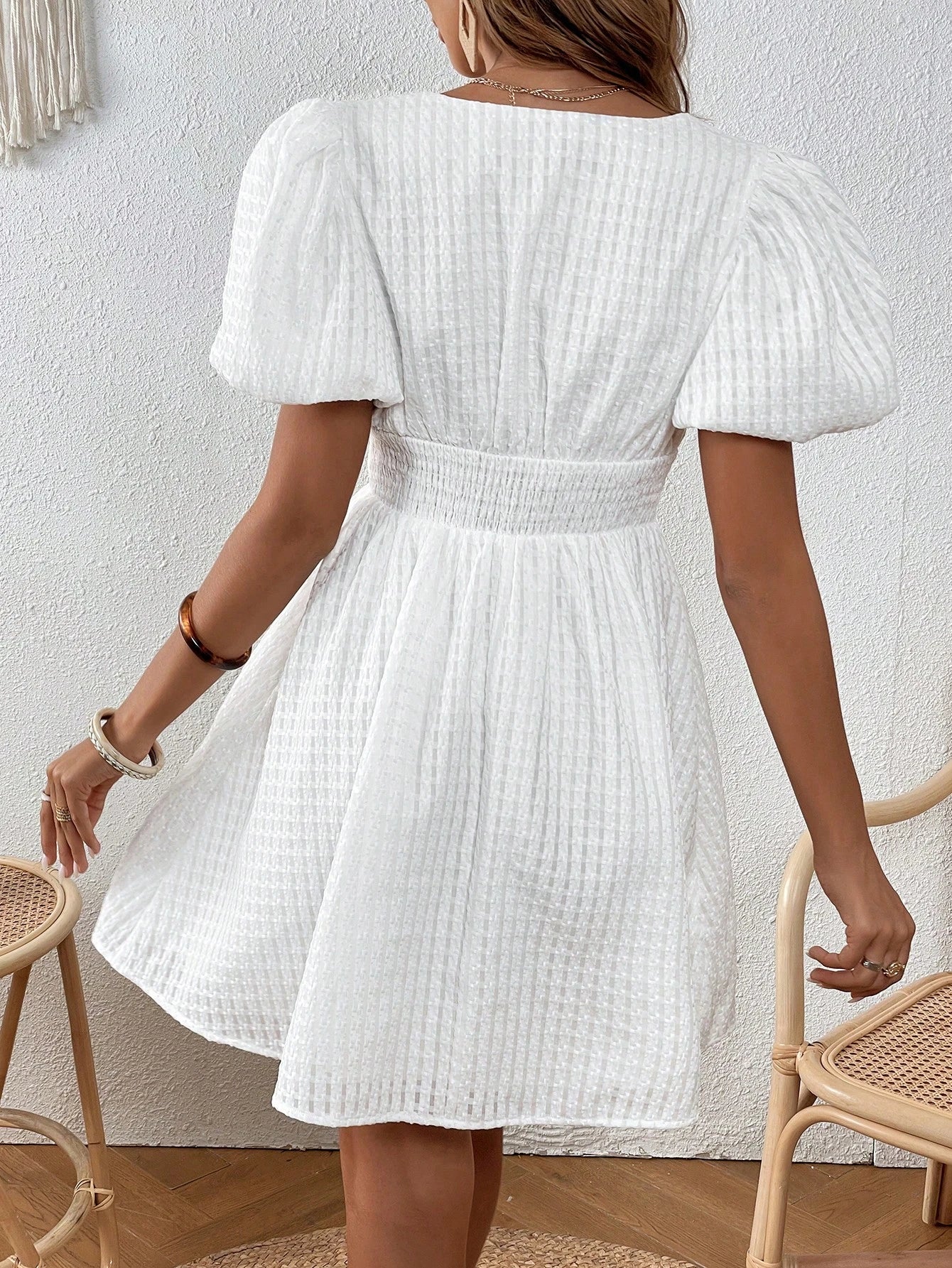 Polyester Kite Flying Dress White Female