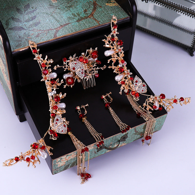 Hair Crown and Hairpin Hairpin Set