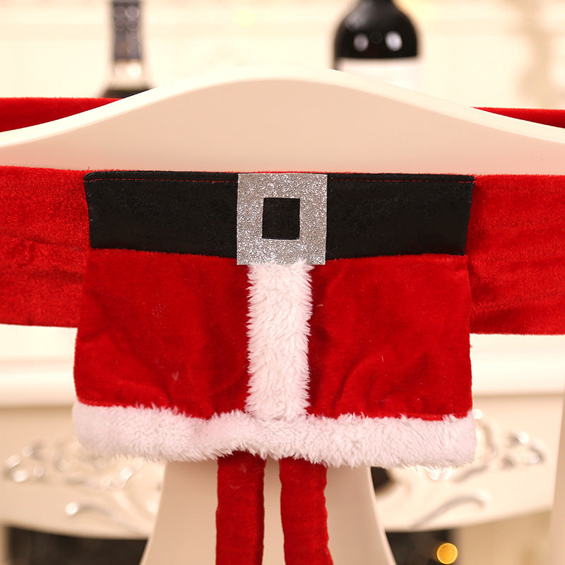 Christmas Chair Cover New Santa Belt Chair Cover