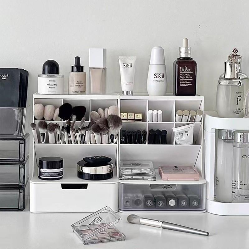 Cosmetics Storage Box Dresser Drawer Large Capacity