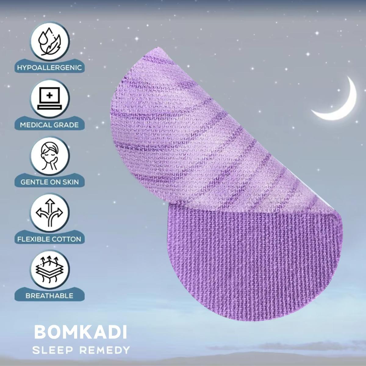 BOMKADl Mouth Tape 30pcs Pain FreeRemoval Hypoallergenic Latex Free & Gentle OnSkin Medical Grade Adhesive Cotton Tape PurplePink Black Breathable Mouth