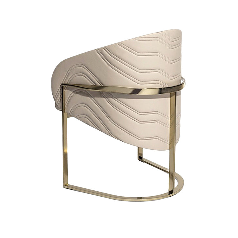 Fabric-Back Dining Home Leisure Chair