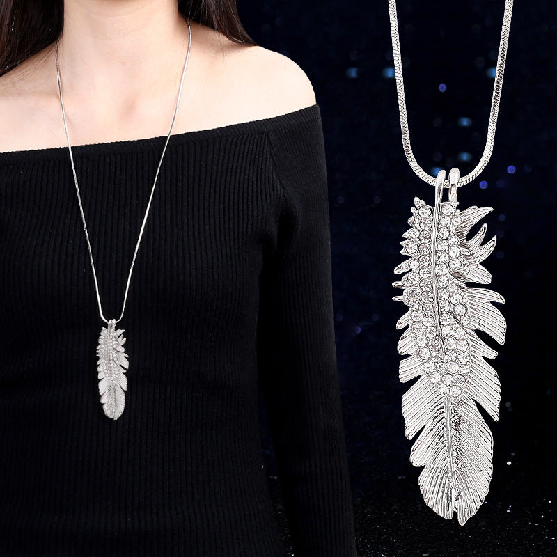 Feather Sweater Chain