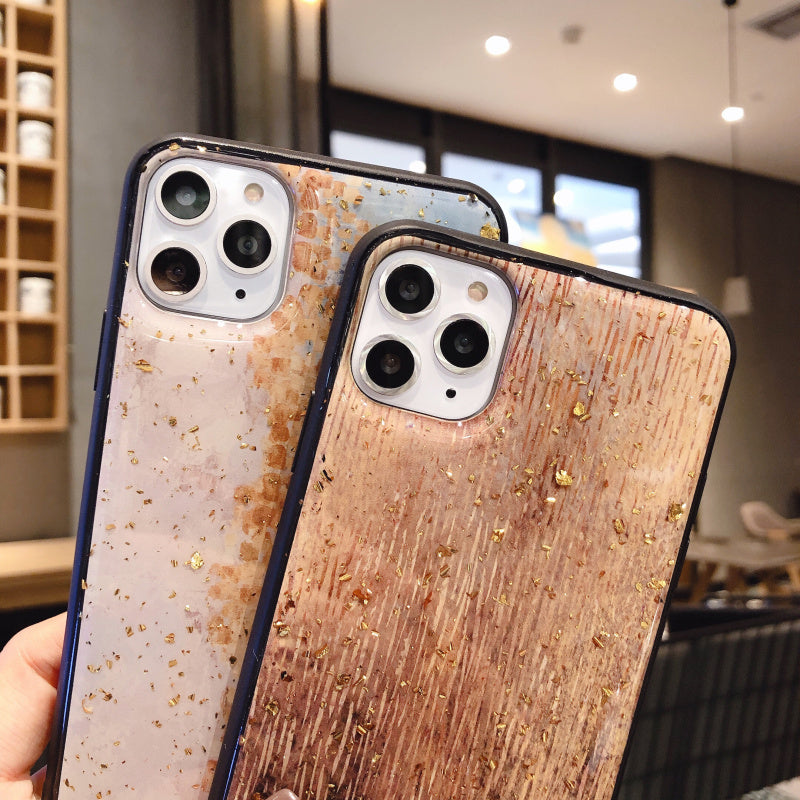 Golden Autumn Leaves Mobile Phone Case
