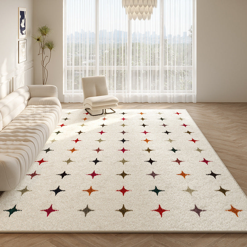 Frost Cashmere Carpet Living Room Coffee Table Mat
