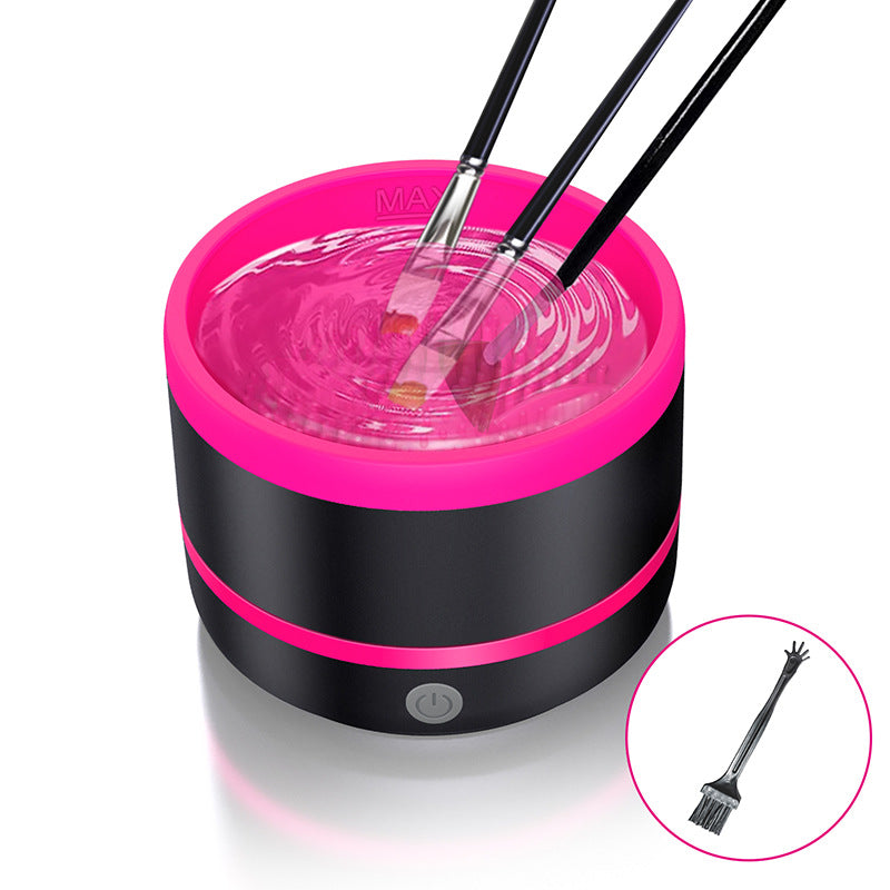 Electric Cosmetic Brush Cleaning Device Type-C Suit Beauty Tools