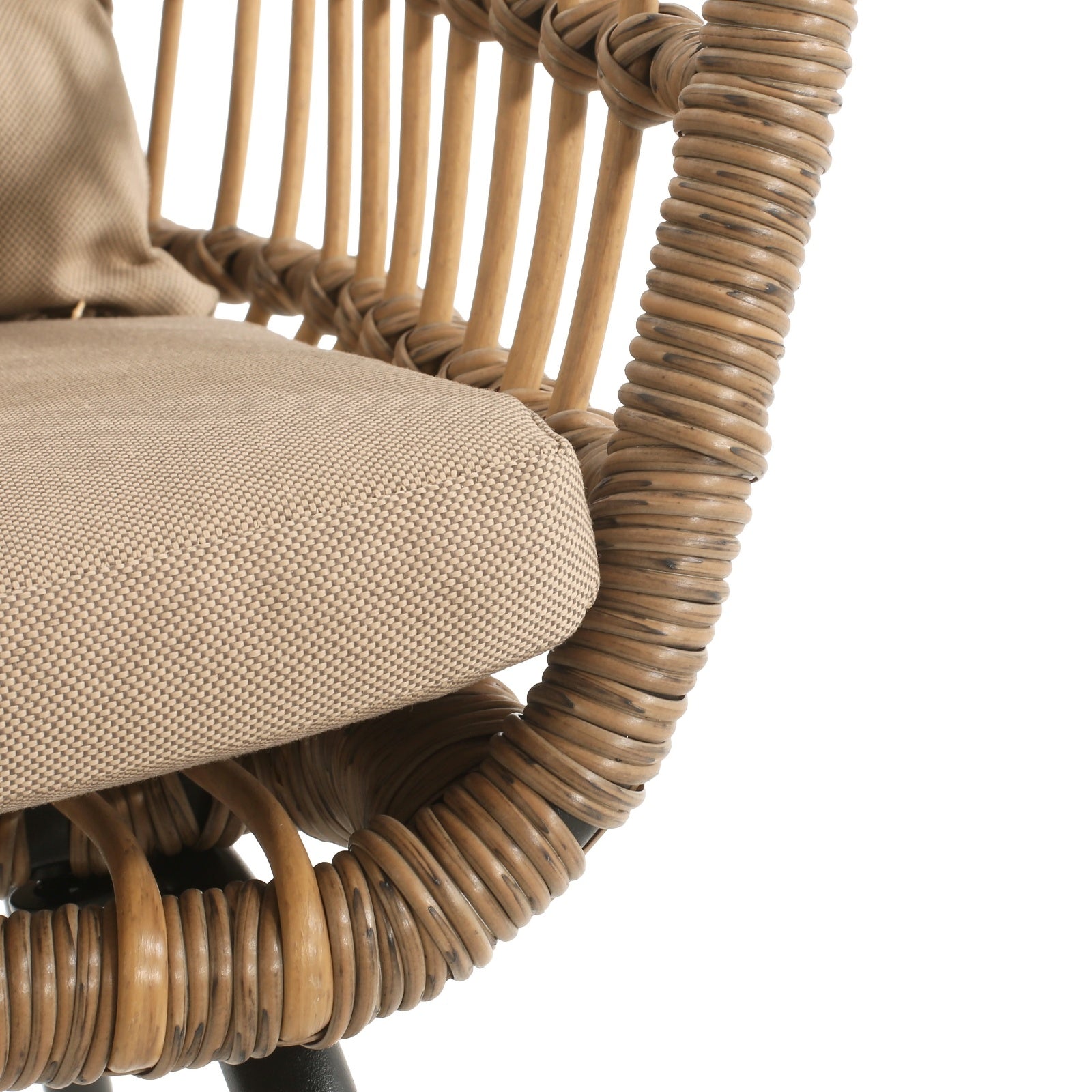 Outdoor Patio Chair With Cushions Set Of 2