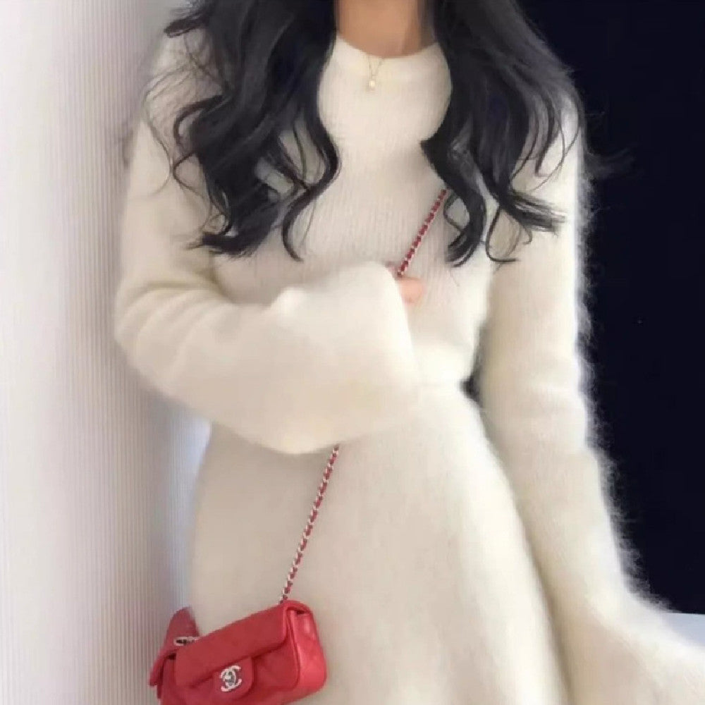 Women's Inner Matching Fashion Coat Two-Piece Set