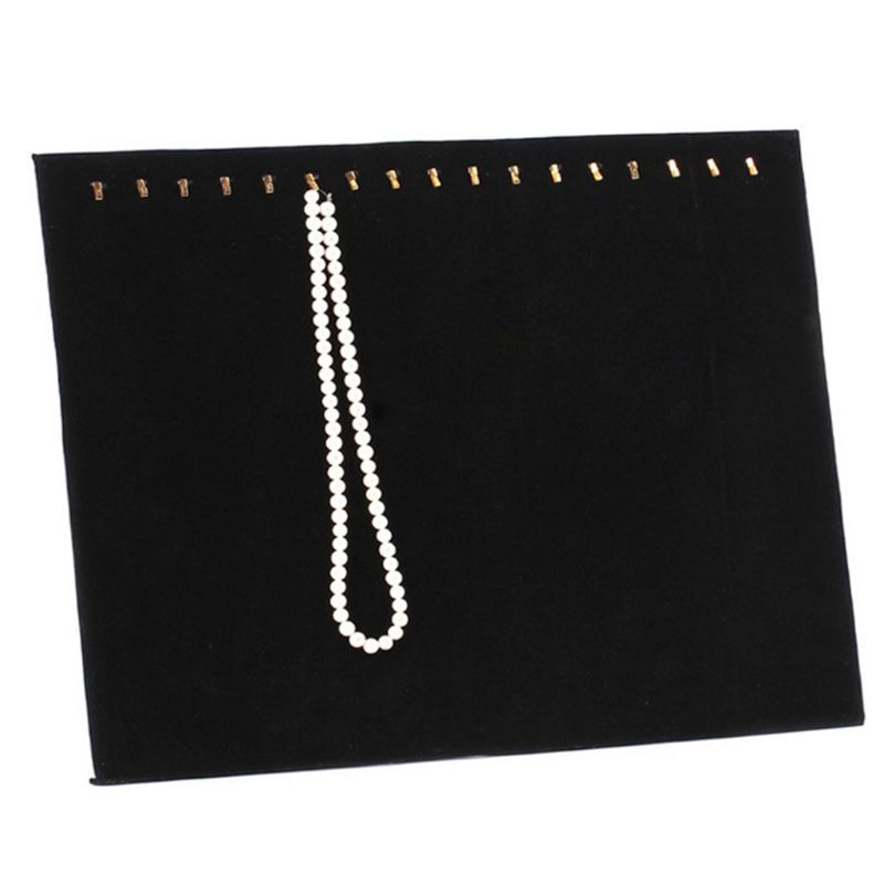 17 Hook Jewelry Necklace Plate Bracelet Earring Holder Display Stand