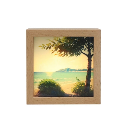 LED Light Box Touch Dimming Ambience Light Charging Small Night Lamp