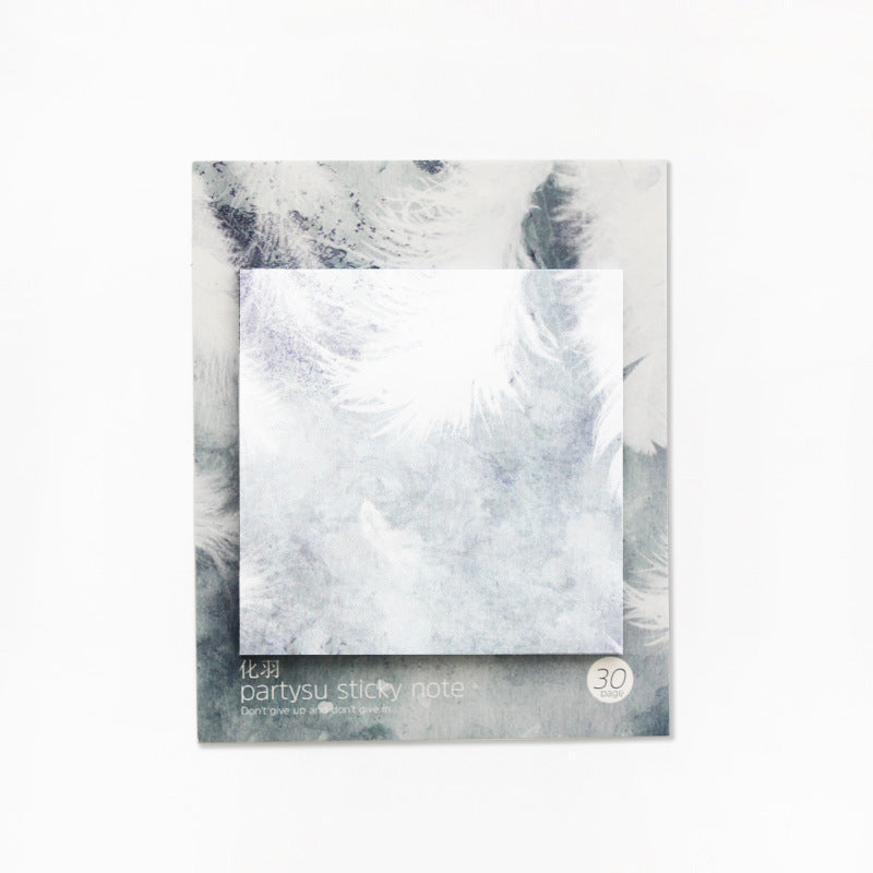 Cute Note Office Supplies Girly Heart Can Be Pasted