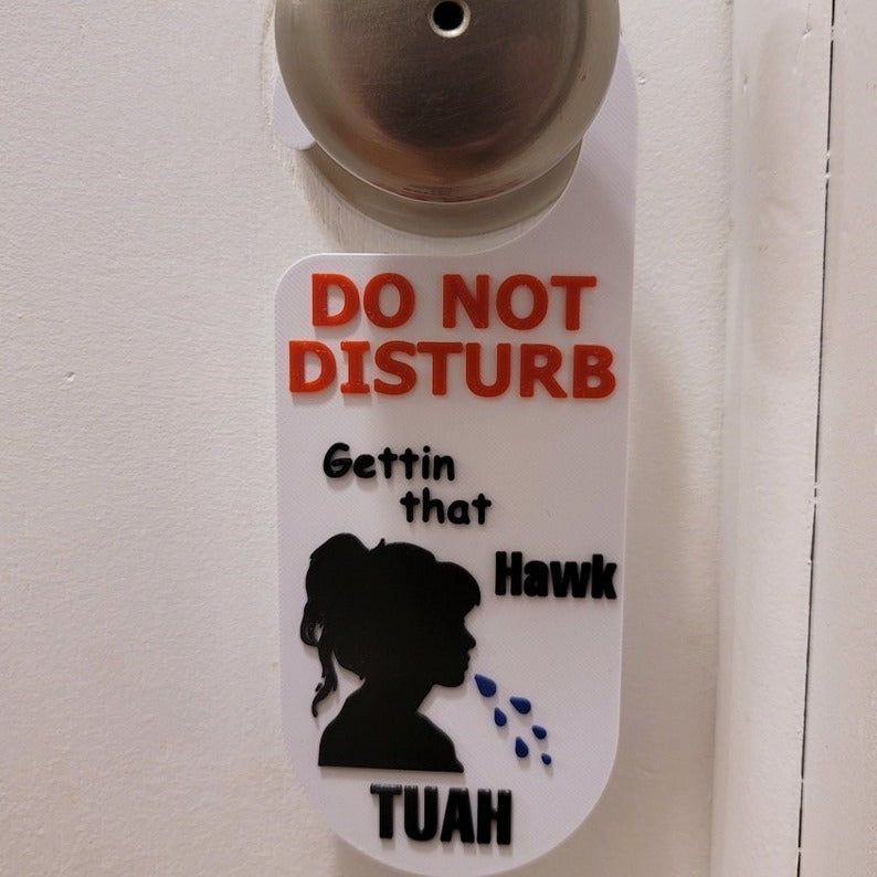 Do Not Disturb Door Plate Home