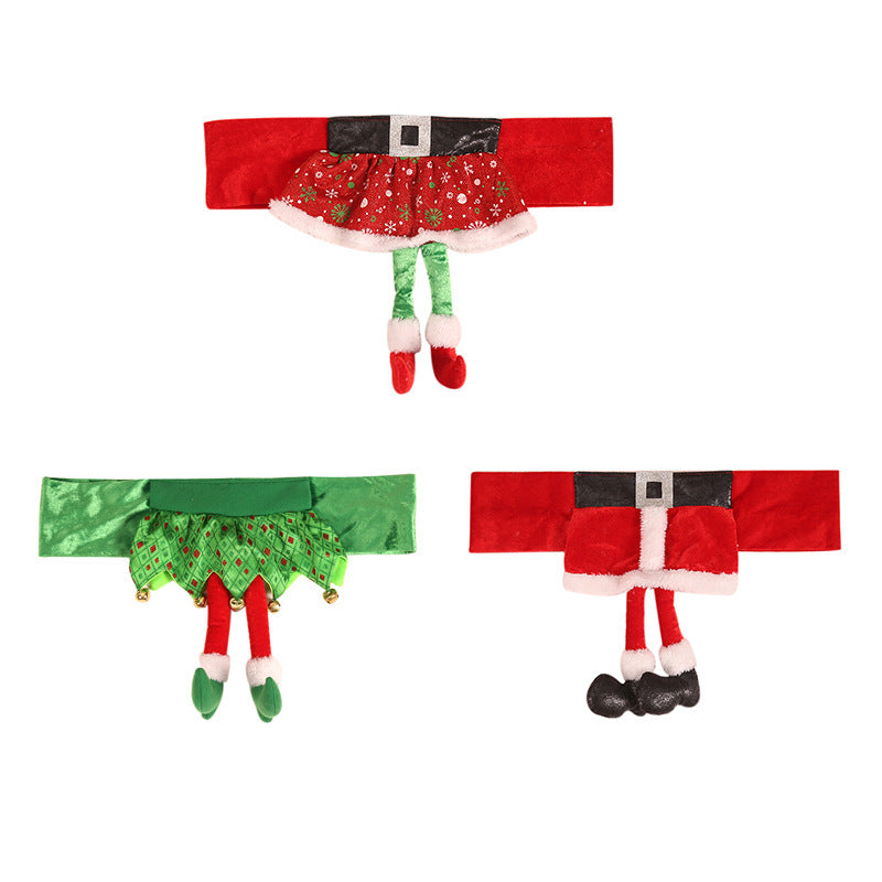 Christmas Chair Cover New Santa Belt Chair Cover