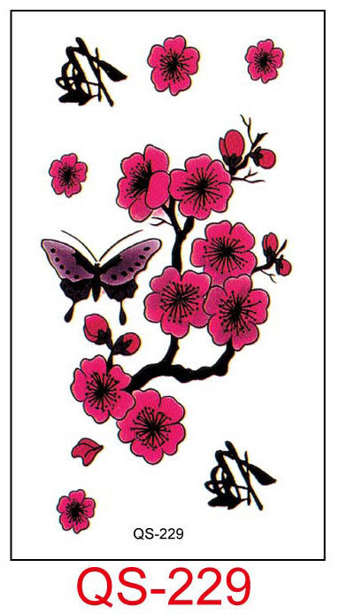 Cover Scars Lasting Harajuku Cat Cartoon Men And Women Waterproof Tattoo Stickers