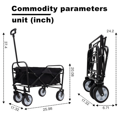 Foldable Heavy-Duty Utility Vehicle