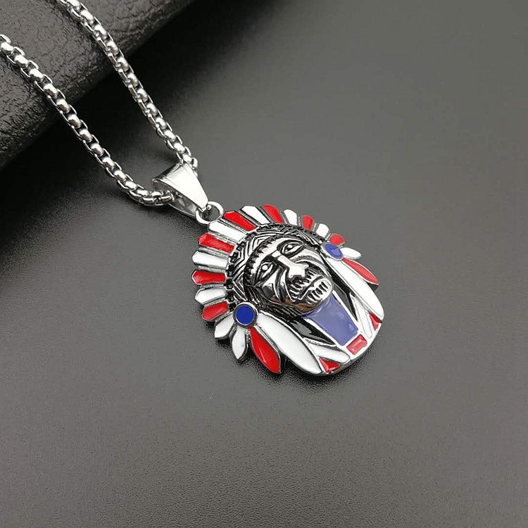 Indian Chief Pendant