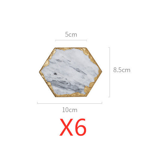 Natural Marble Mat Heat Dining Table Insulation Mat