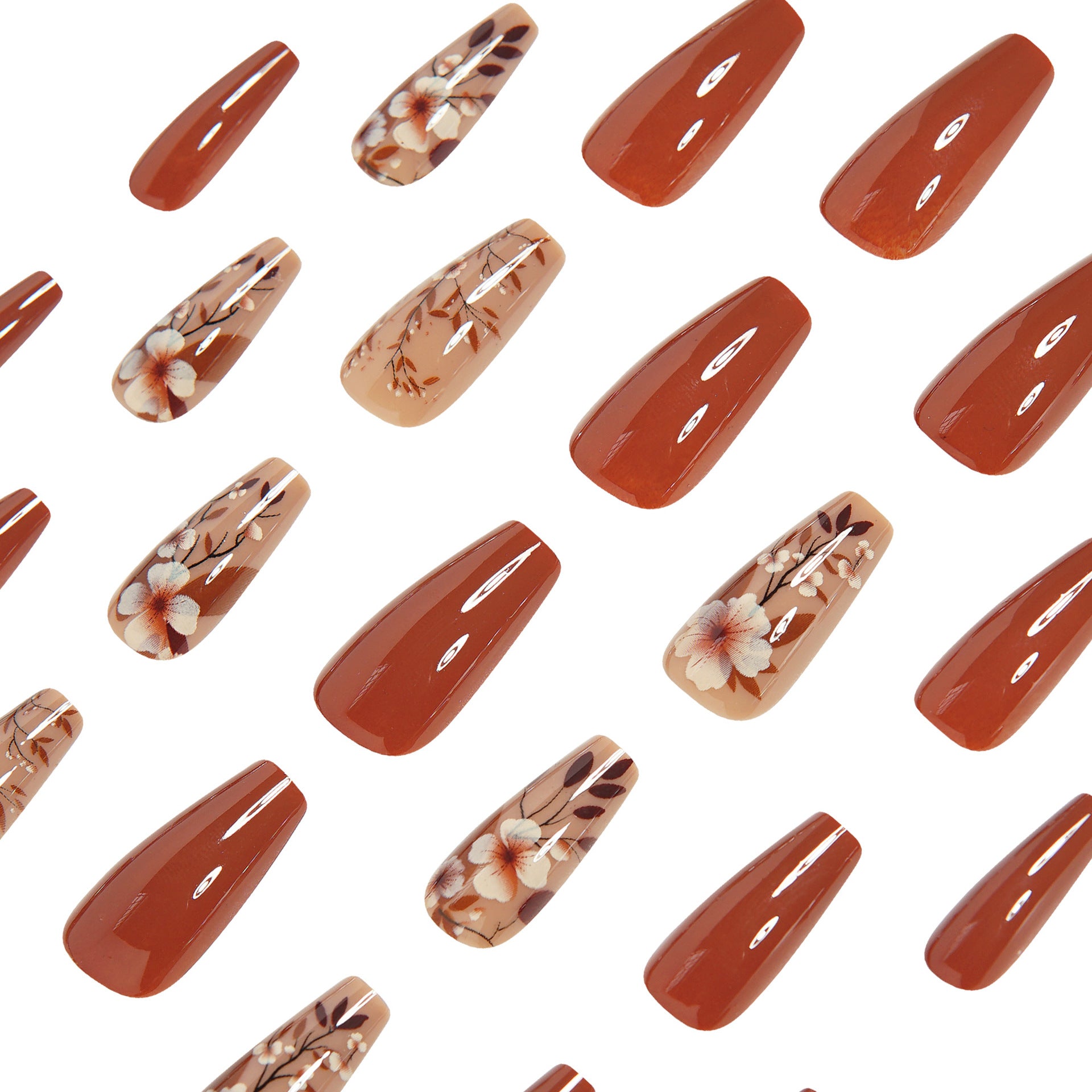 24-Piece Ballet Brown Series Wear Armor