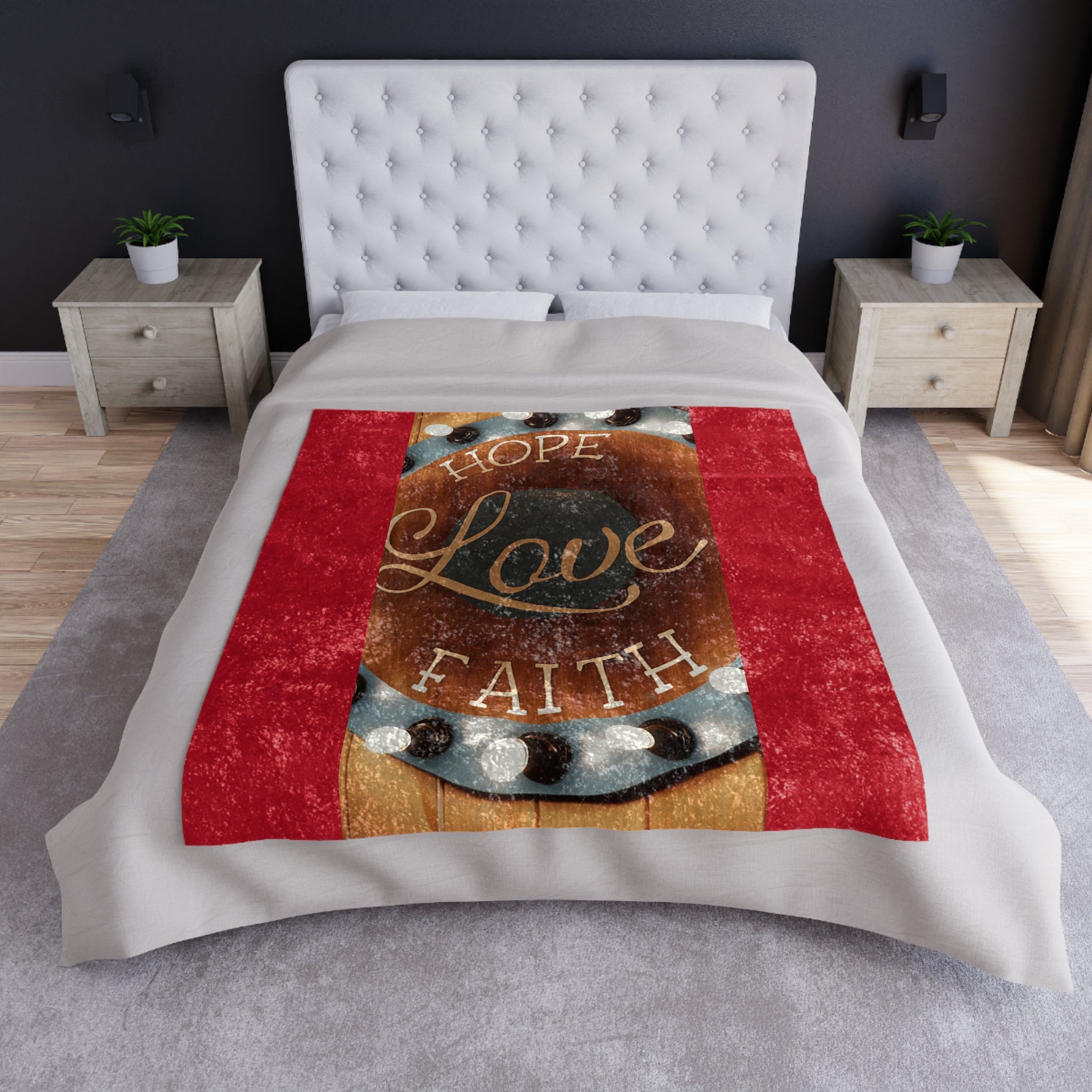 Crushed Velvet Blanket