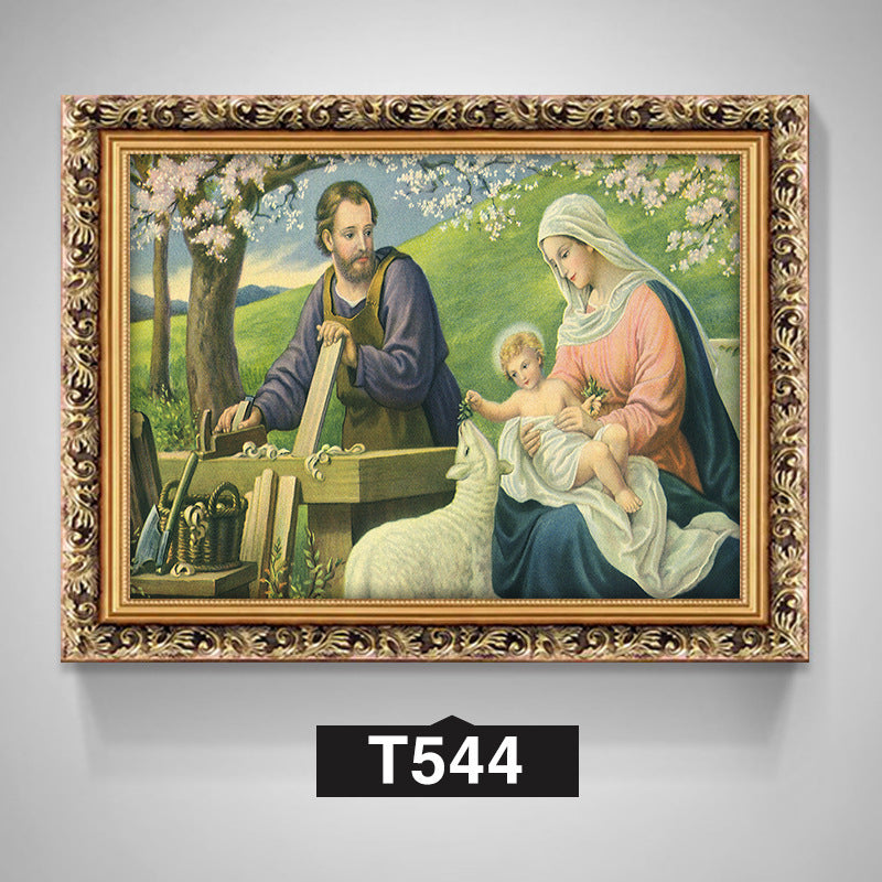 Church Bedroom Dining Room Oil Painting Porch