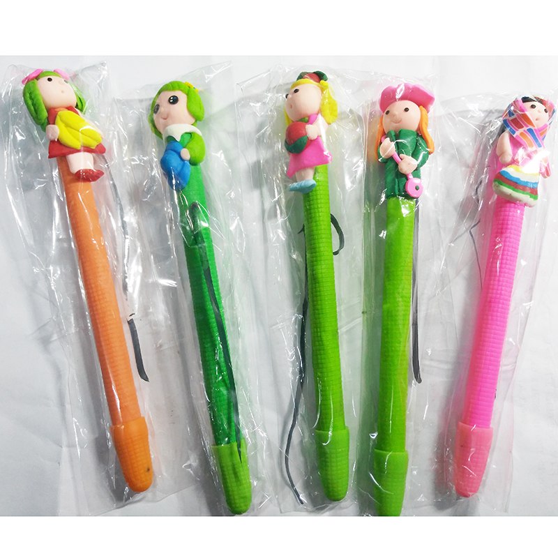 Soft Pottery Stationery Cute Cartoon Ballpoint Pen
