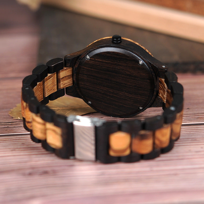 All-Wood Quartz Watch