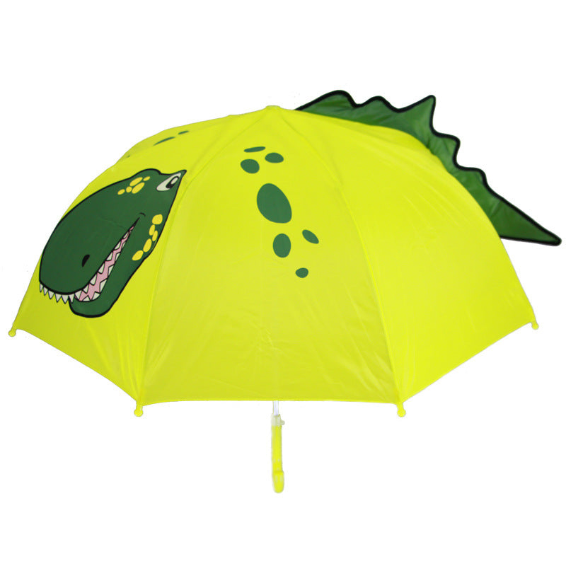 Cartoon Cartoon Silver Plastic Umbrella