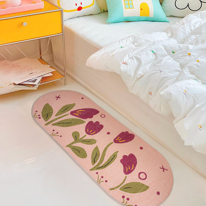 Fashion Absorbent Non-Slip Girl Ins Wind Floor Mat