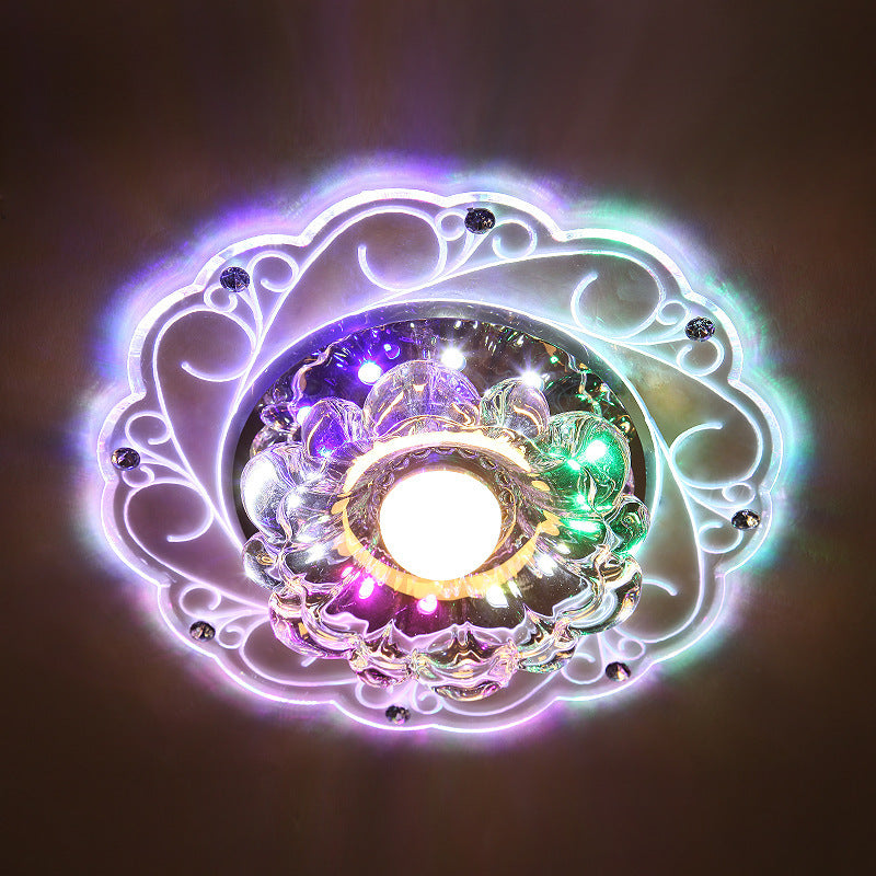 LED Crystal Corridor Lamp