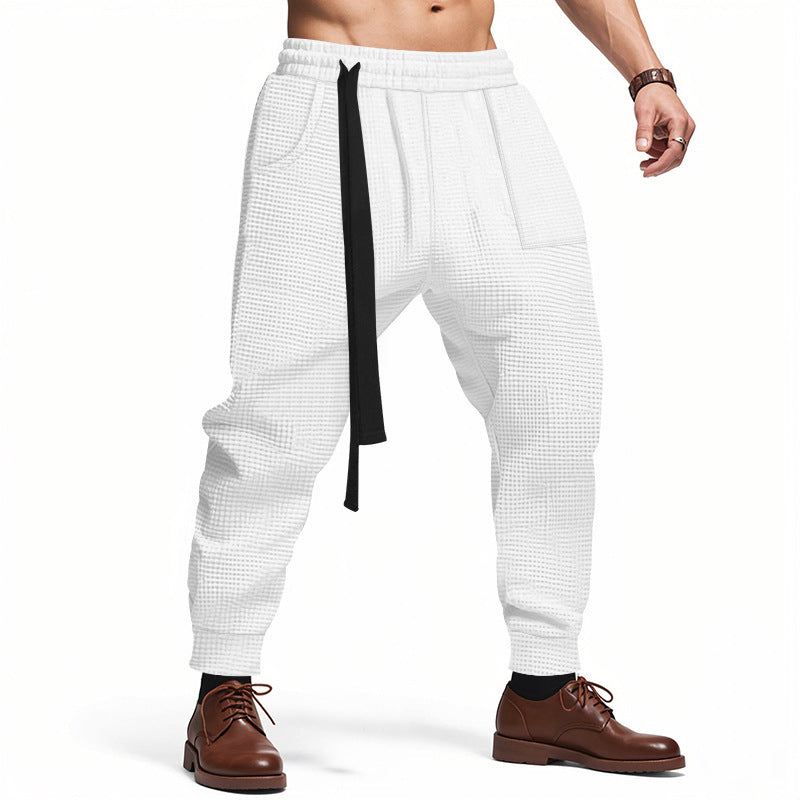 Men's Casual Pants Loose Ankle-Tied Trousers Fashion Mens Clothing Men Clothing Men Wears