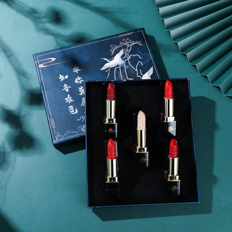 Chinese Style Carved Lipstick