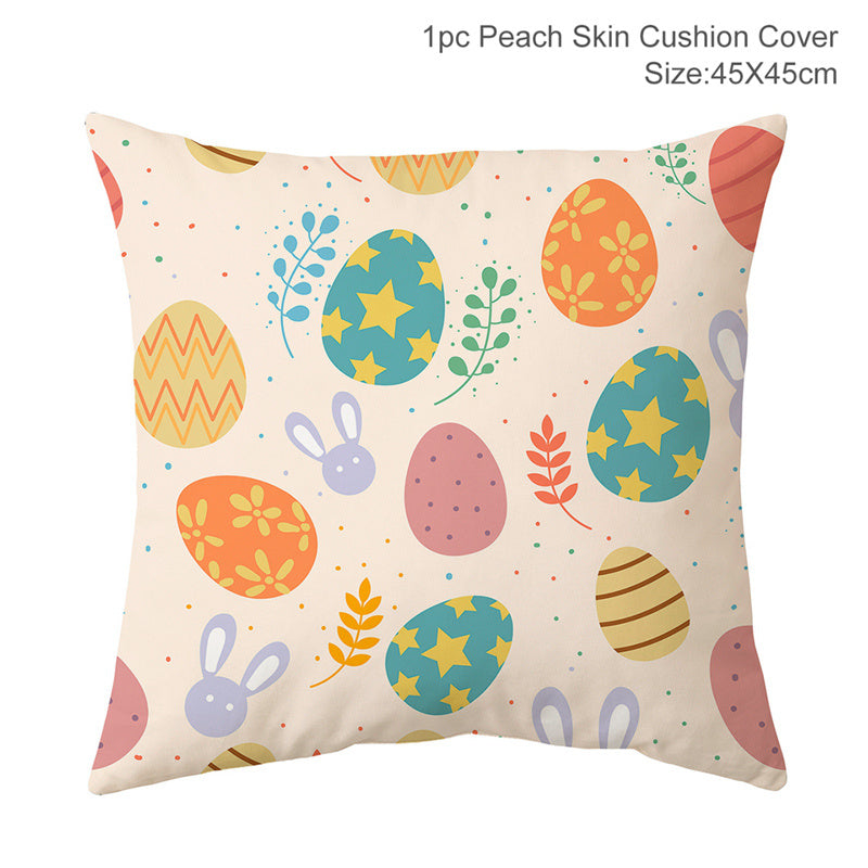 Easter Pillowcase Rabbit Photo Rabbit Pull Flag