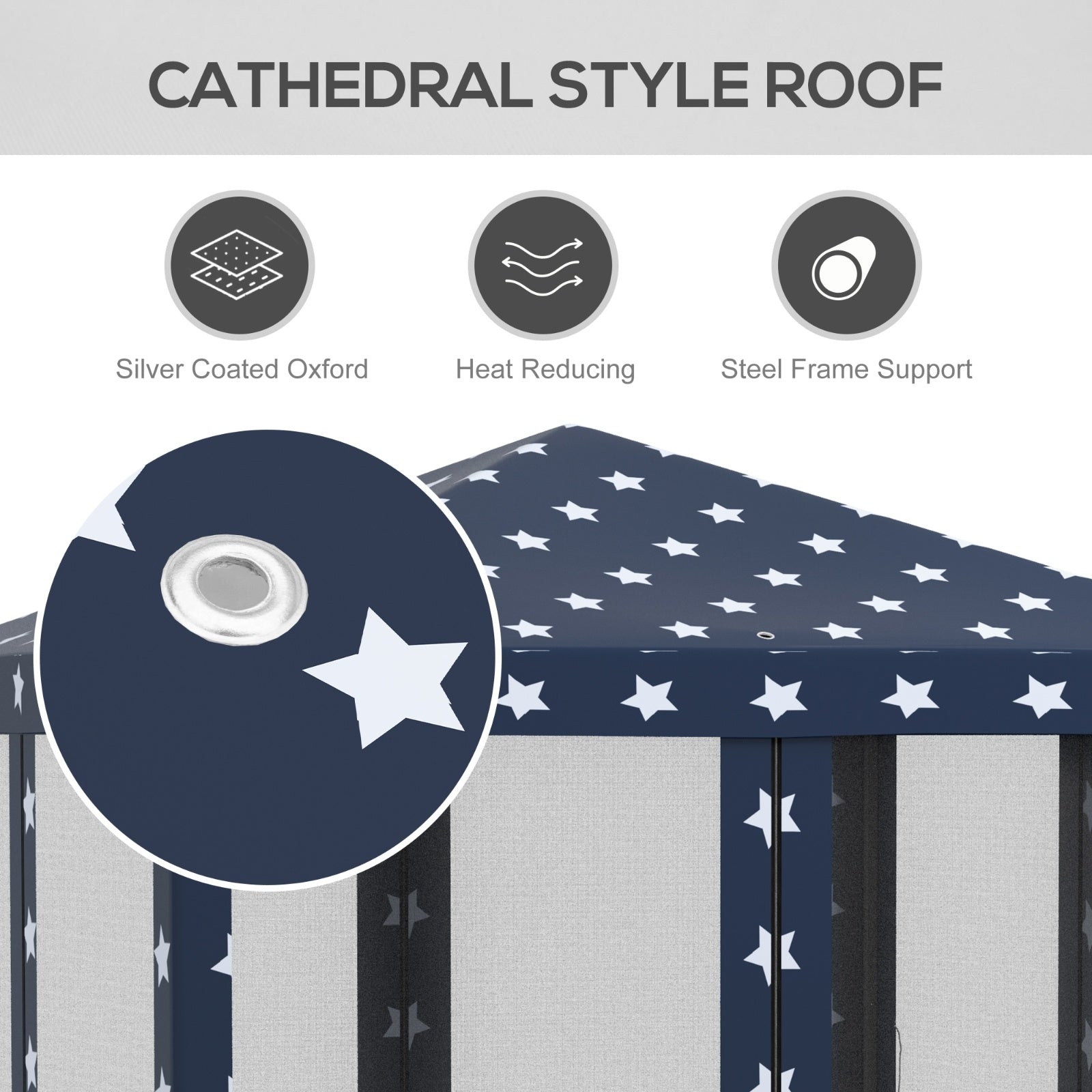 Outsunny 10' X 10' Pop Up Canopy Tent With Netting, Instant Gazebo, Ez Up Screen House Room With Car