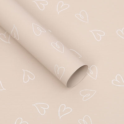 Waterproof Rose Flower Bouquet Wrapping Paper