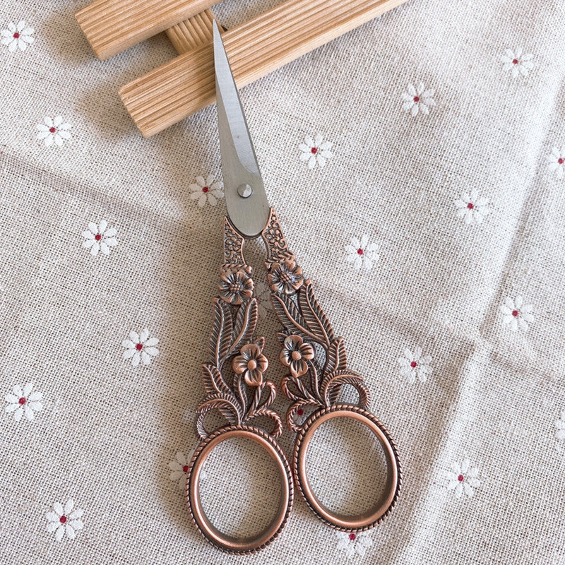 New Retro Daffodil Scissors Stationery Office Supplies