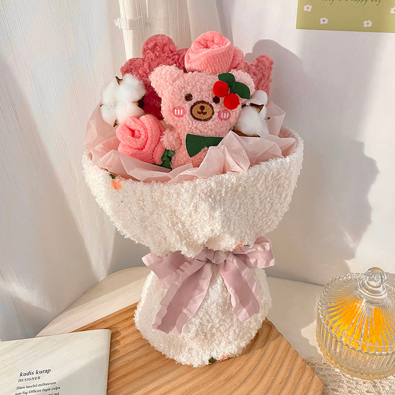 Lovely Children Doll Bouquet Birthday Gift
