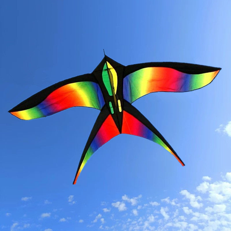 Creative Home Gradient Rainbow Swallow Kite