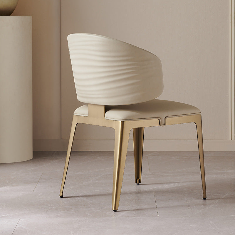 Fabric-Back Dining Home Leisure Chair