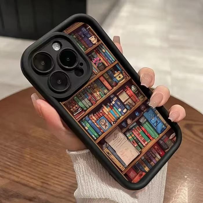 Library Books Mobile Phone Case Anti-Wear