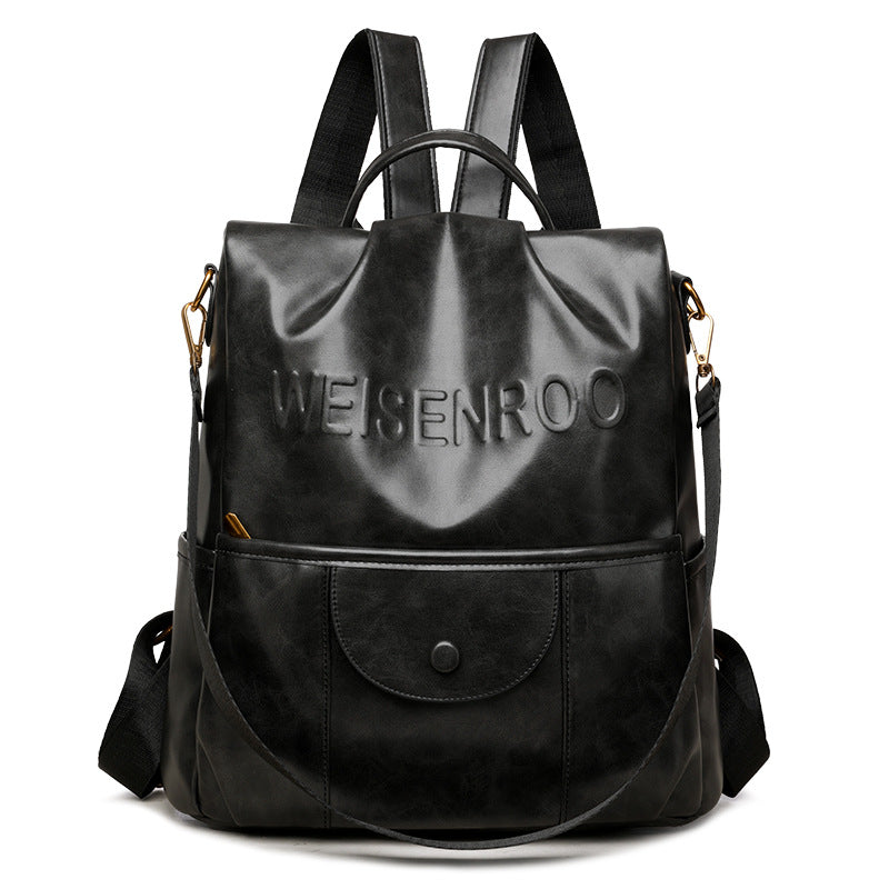 New Stylish Preppy-Style Versatile Casual Womens Backpack