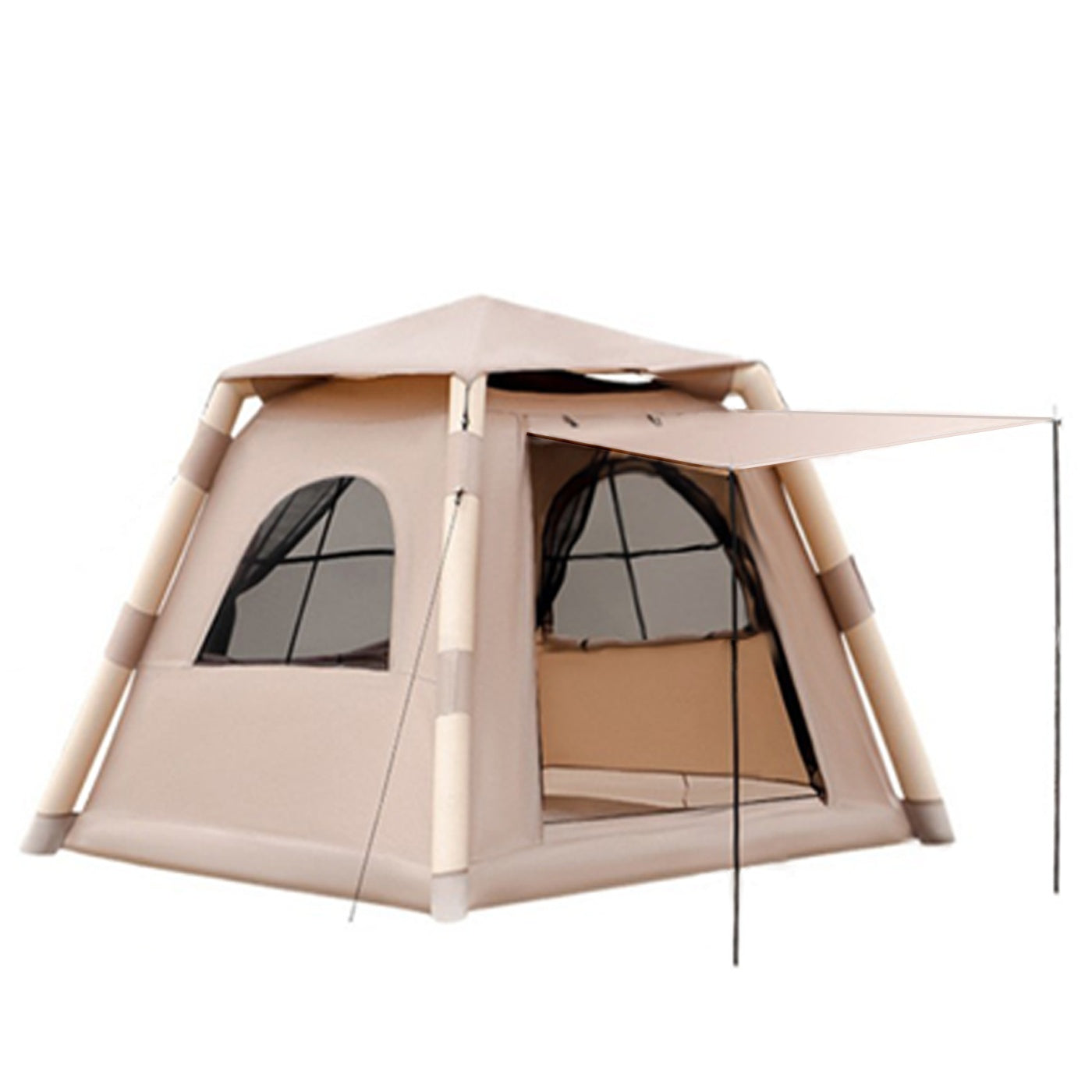 Inflatable Tent Outdoor Tent 2-4 Person Tent Quick-opening Tent Inflatable Tent Hut Tent Camping Portable Tent Windproof Tent Family Party Tent Pop-up Tent Shading And Waterproof Tent Camping Tent